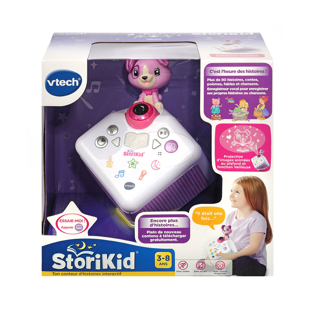 StoriKid, mon conteur d'histoires interactif - rose