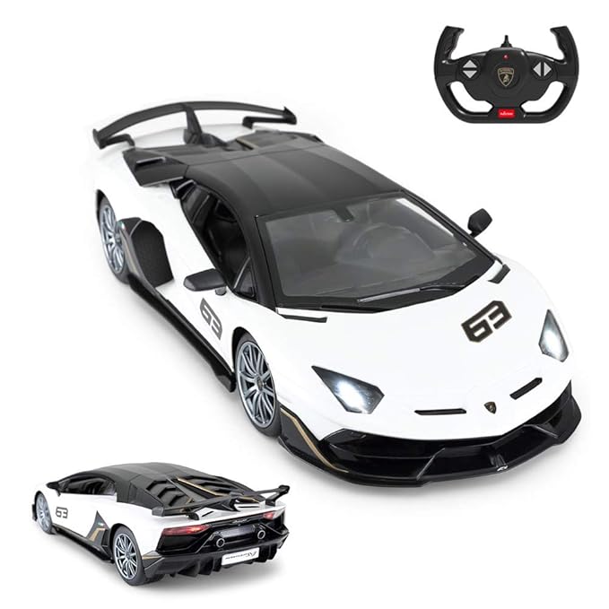 Rastar Lamborghini Aventador SVJ 1:14 – RC Officielle, LED, 2.4G, Suspension