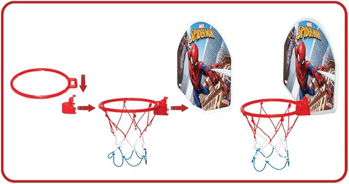 basketball set -spider man