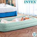 Lit de Voyage Gonflable Intex Kidz – Ensemble Couchage Enfant 3-6 Ans avec Pompe