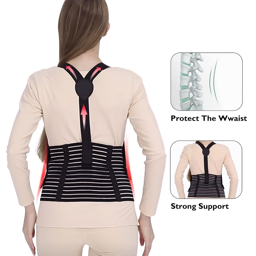 Ceinture de Grossesse 3 en 1 avec Bretelles – Soutien Abdominal, Lombaire et Pelvien