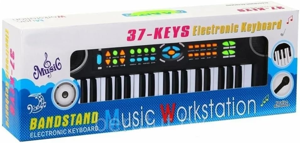 Piano Électronique 37 Touches avec Micro et Enregistrement