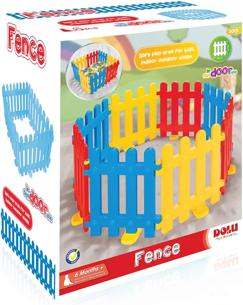 Dolu Multi-coloured Play Fence