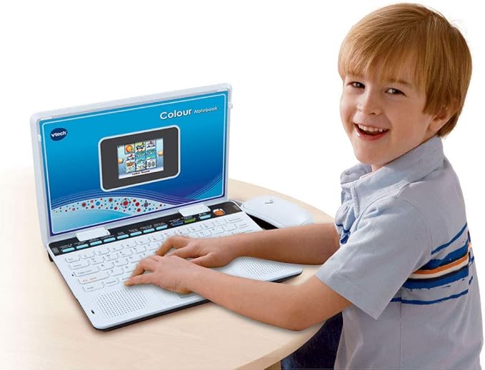 Ordinateur Éducatif Bilingue VTech Genius XL Color Pro – 90 Activités – 6 à 11 Ans