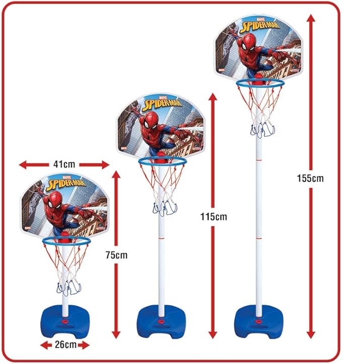 basketball set -spider man