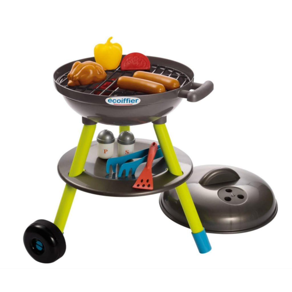 Barbecue Jouet Ecoiffier 16 Pièces – Grill Enfant avec Accessoires dès 18 Mois