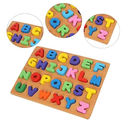 alphabet learning puzzle