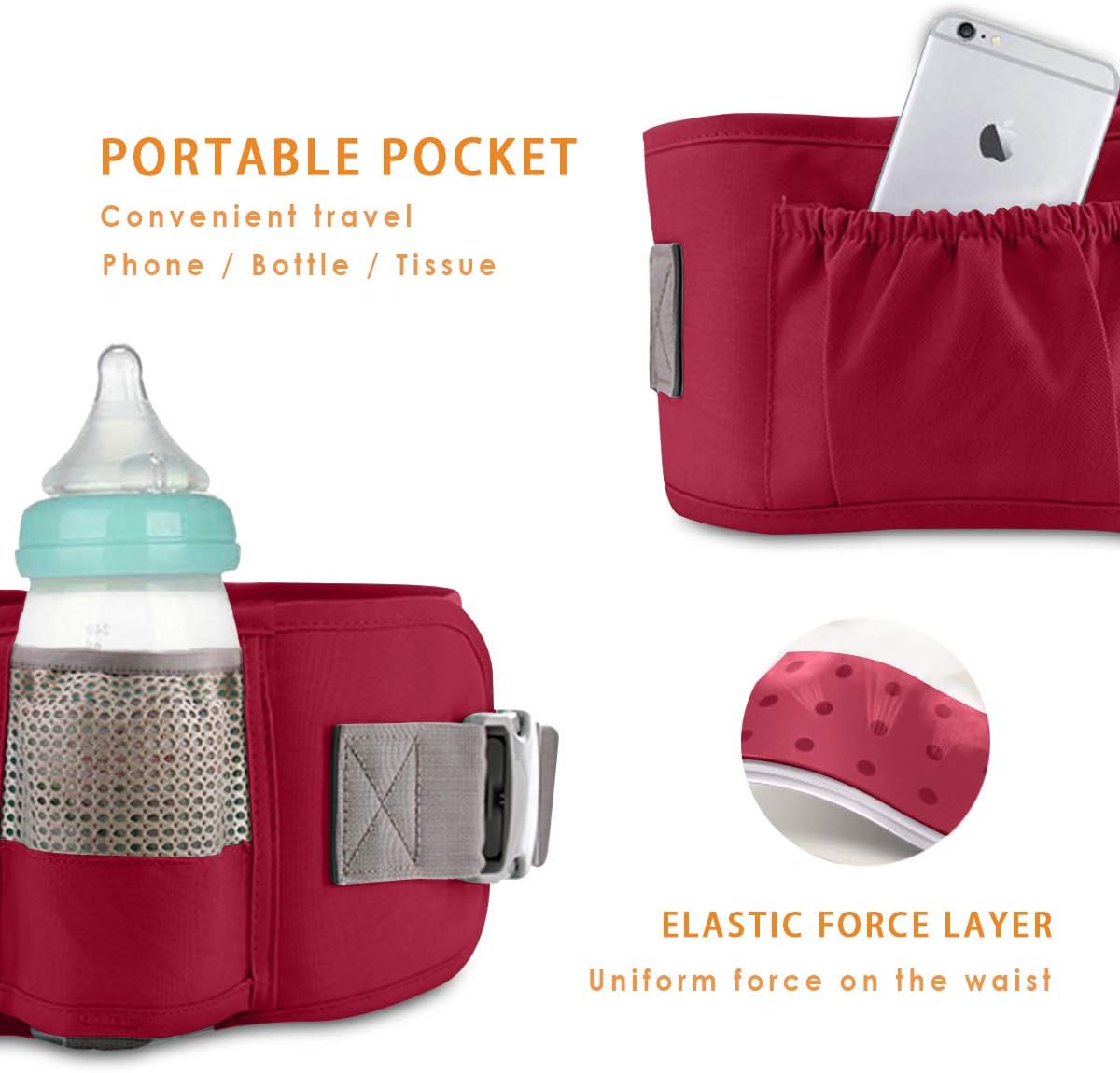 Porte-Bébé Ergonomique 3 en 1 G-Tree – Confort & Soutien Optimal