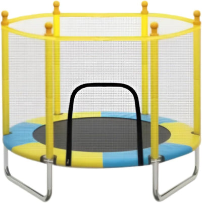Trampoline Enfant 1,4 m avec Filet de Sécurité & Pieds en U