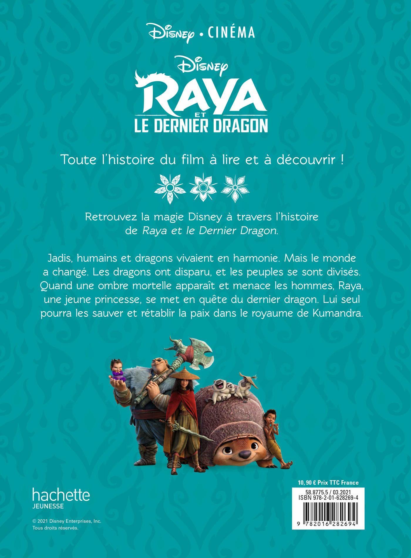 Disney Raya et le Dernier Dragon – Grand Livre Illustré pour Enfants