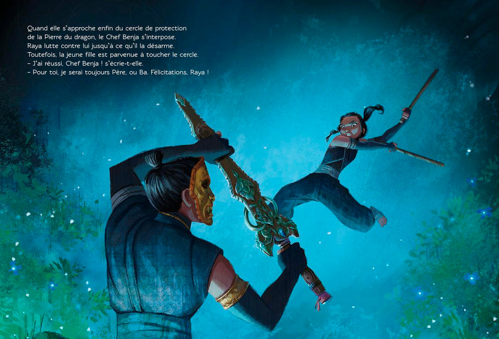 Disney Raya et le Dernier Dragon – Grand Livre Illustré pour Enfants