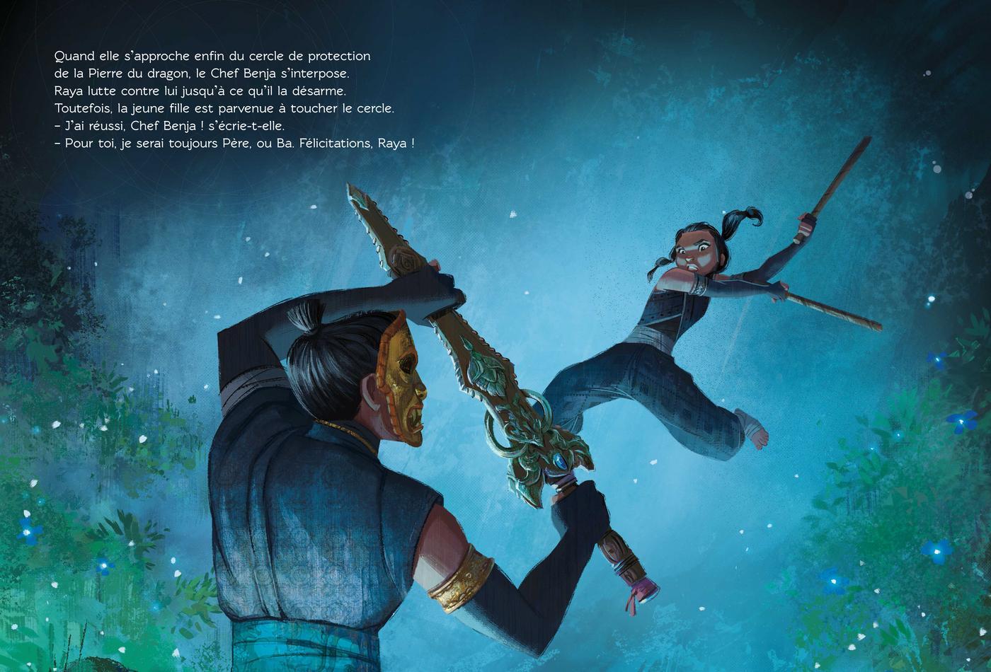 Disney Raya et le Dernier Dragon – Grand Livre Illustré pour Enfants