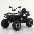Quad Électrique Enfant 12V – ATV Tout-Terrain Blanc
