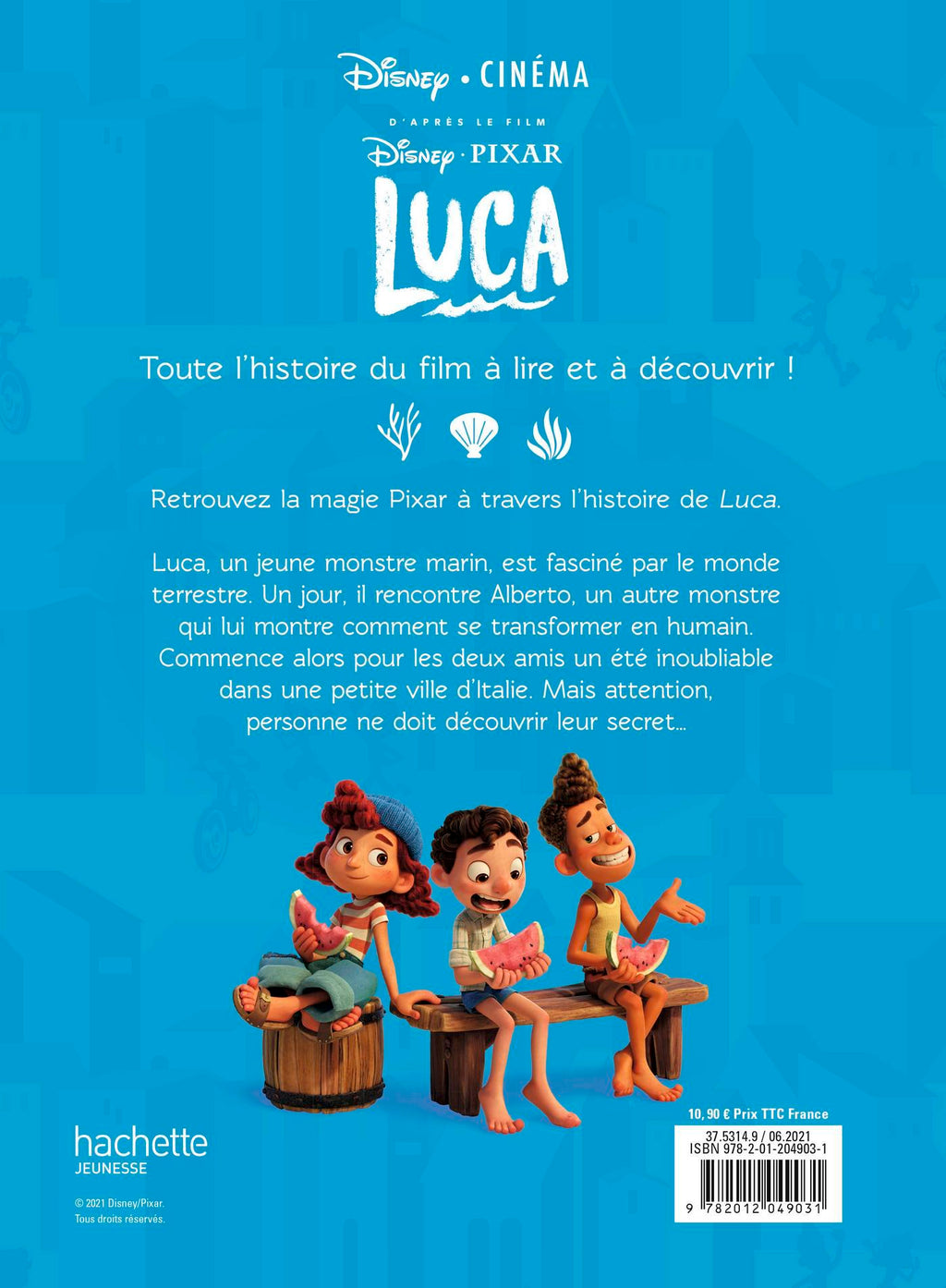 Livre Disney Pixar Luca – Le Grand Album Illustré du Film