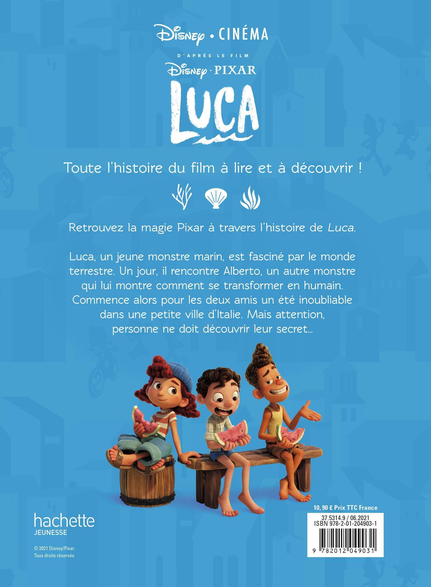 Livre Disney Pixar Luca – Le Grand Album Illustré du Film