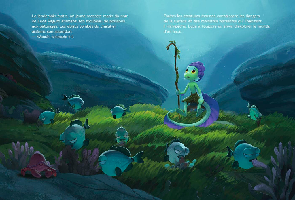 Livre Disney Pixar Luca – Le Grand Album Illustré du Film