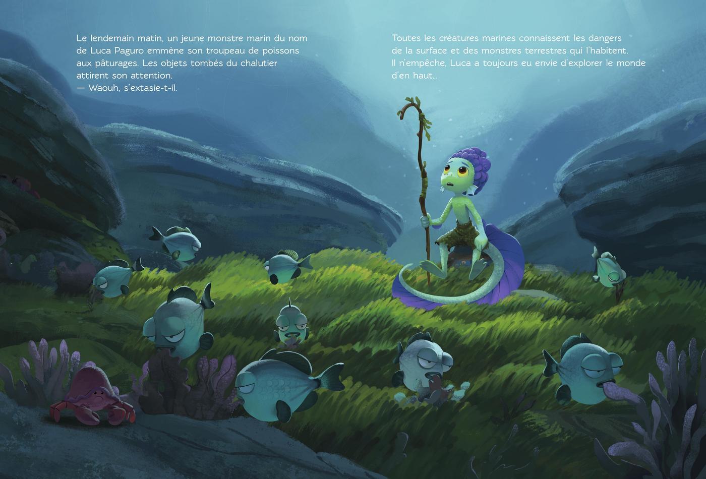 Livre Disney Pixar Luca – Le Grand Album Illustré du Film