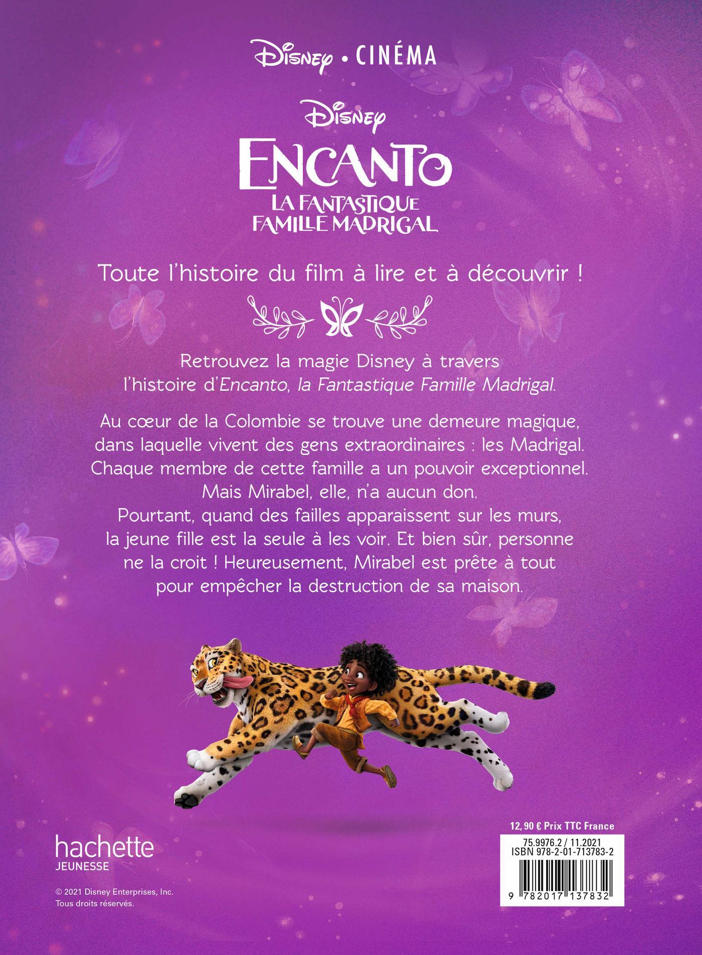 Disney Encanto – La Fantastique Famille Madrigal | Grand Livre Illustré pour Enfants