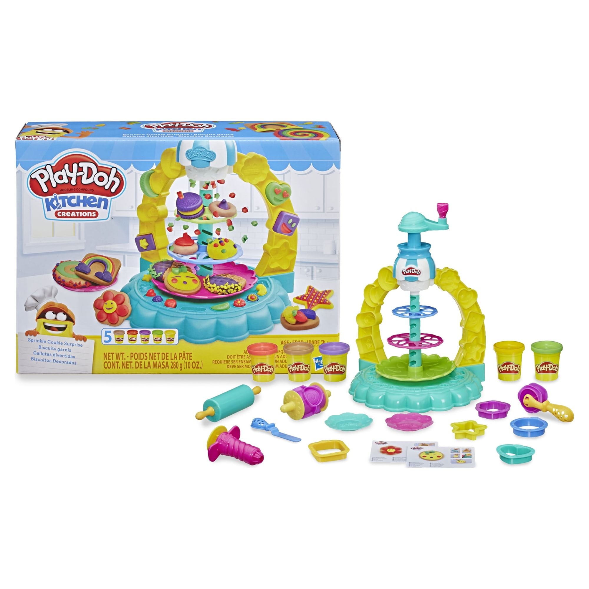 Play-Doh Créations Cuisine Coffret Surprise Biscuits Pailletés