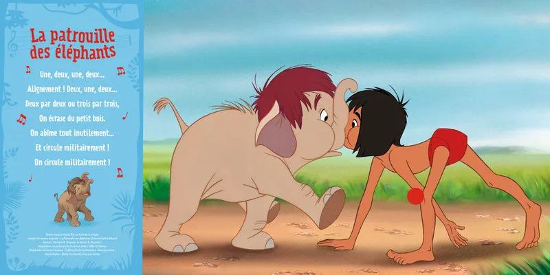 LE LIVRE DE LA JUNGLE - Mes Premières Chansons - Livre sonore - Disney