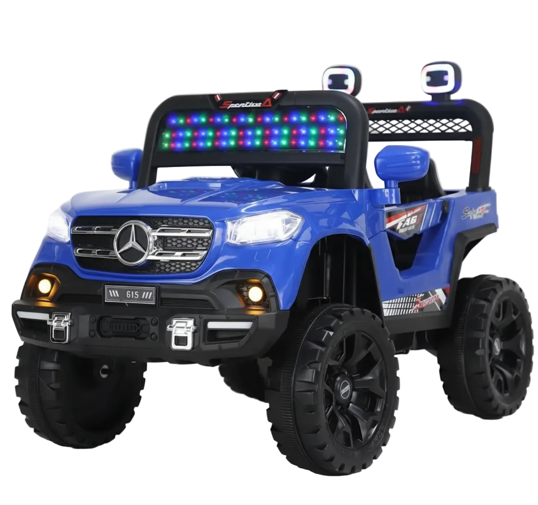 Mercedes Électrique Enfant 4 Roues 12 V – Bleu