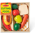 Wooden Cutting Food set featuring sliceable wooden produce