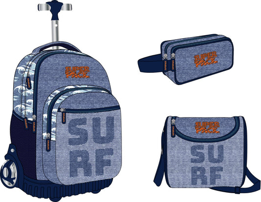 Super Pack de Rentrée 3-en-1 Surf  - Must - L'Ensemble Complet pour l'École !