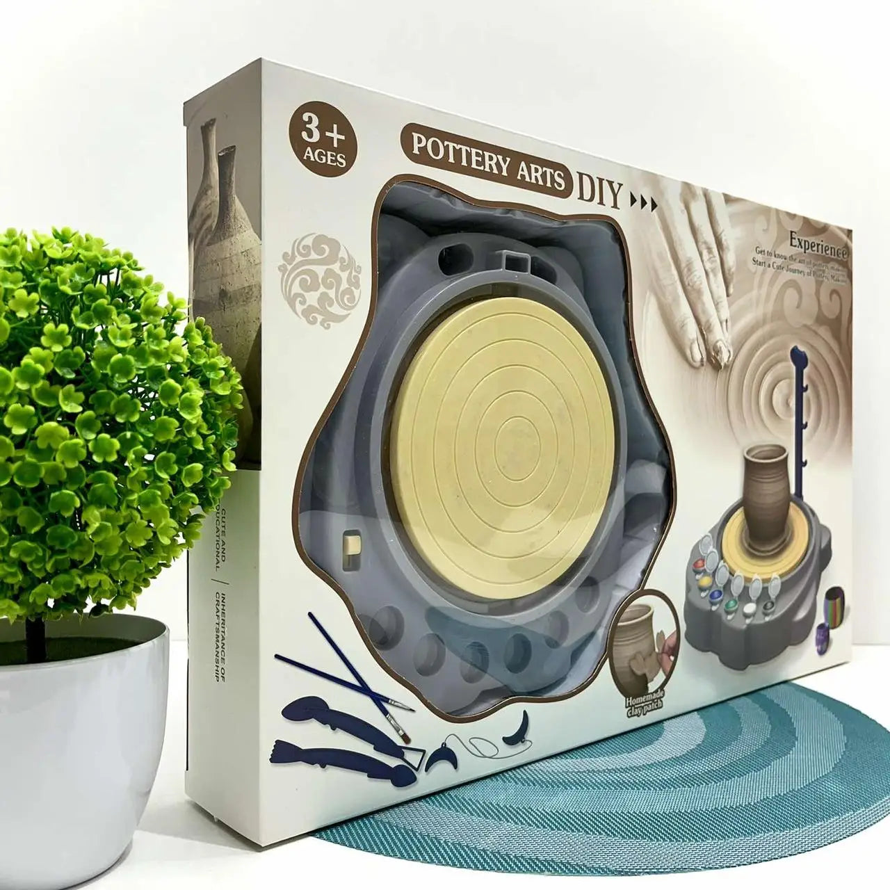 Le kit « Pottery Arts DIY » est un jouet fonctionnant sur piles