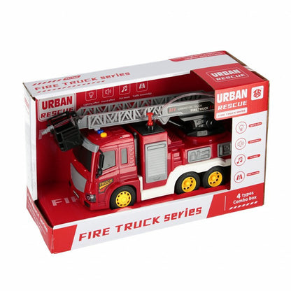 Camion de Pompiers 31 cm – Citerne à Eau, Échelle Télescopique, Lumières & Sons