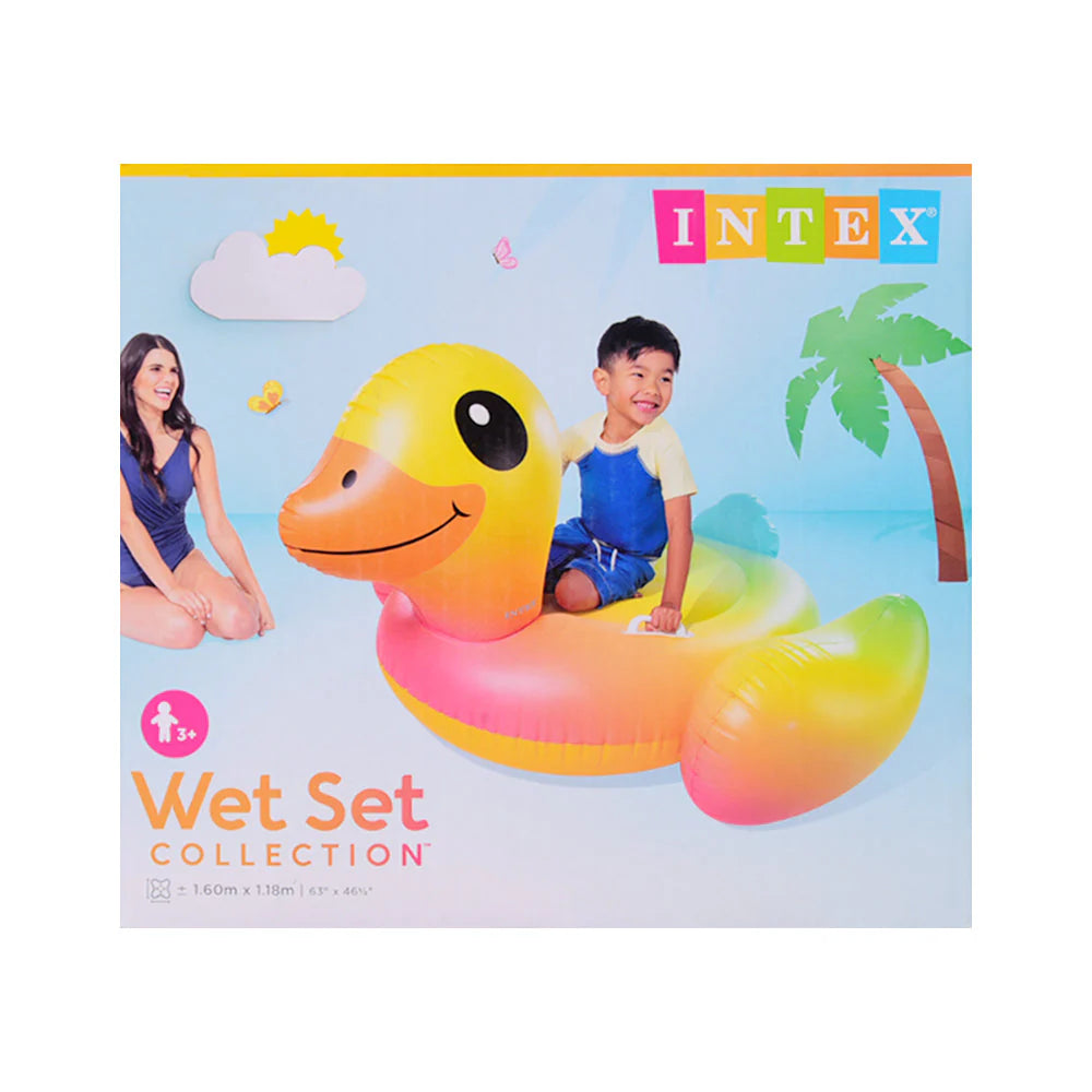 Bouée Gonflable Canard Intex – Ride-On Piscine Enfant 160 × 118 cm dès 3 Ans
