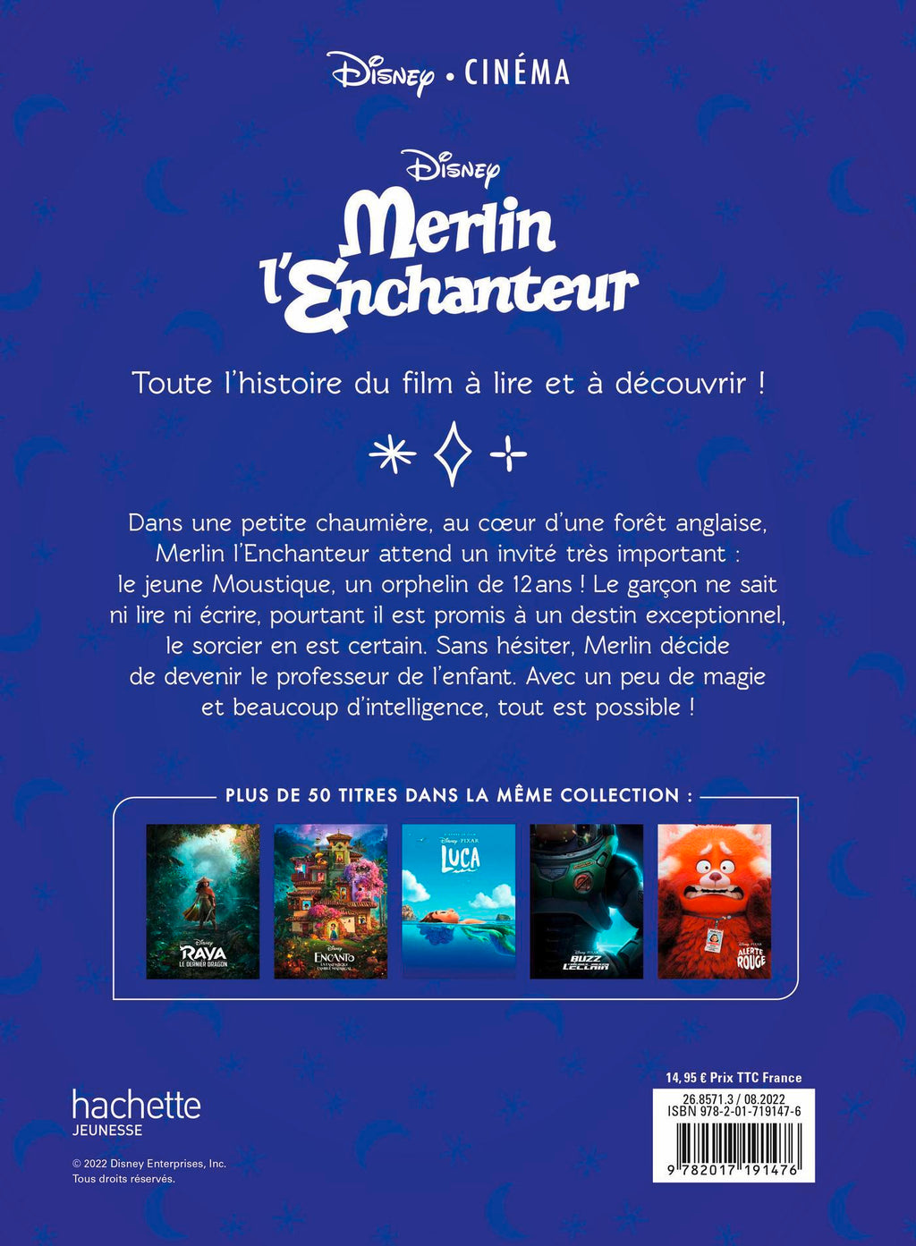Disney – Merlin l’Enchanteur | Grand Livre Illustré pour Enfants