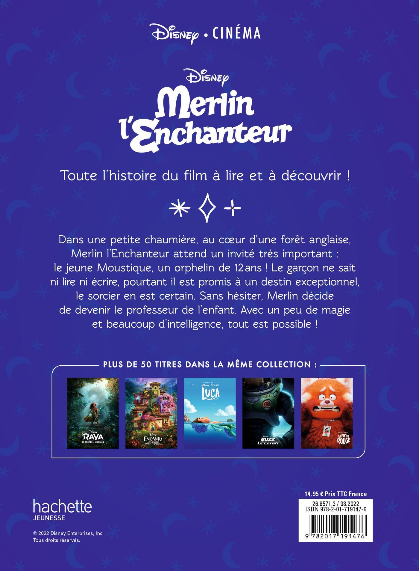 Disney – Merlin l’Enchanteur | Grand Livre Illustré pour Enfants
