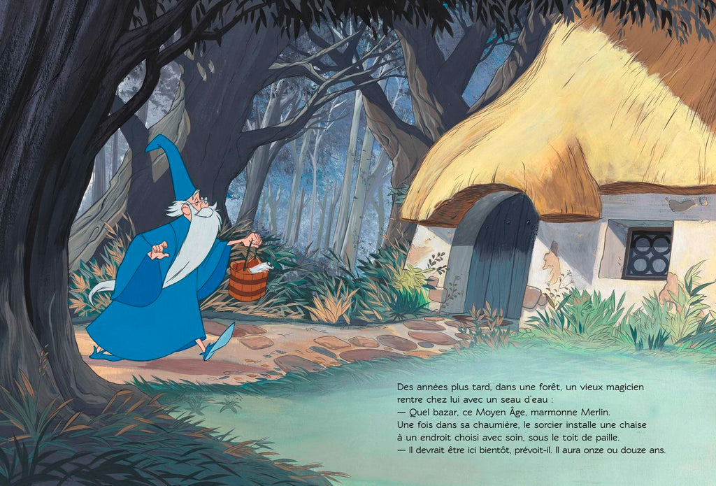 Disney – Merlin l’Enchanteur | Grand Livre Illustré pour Enfants