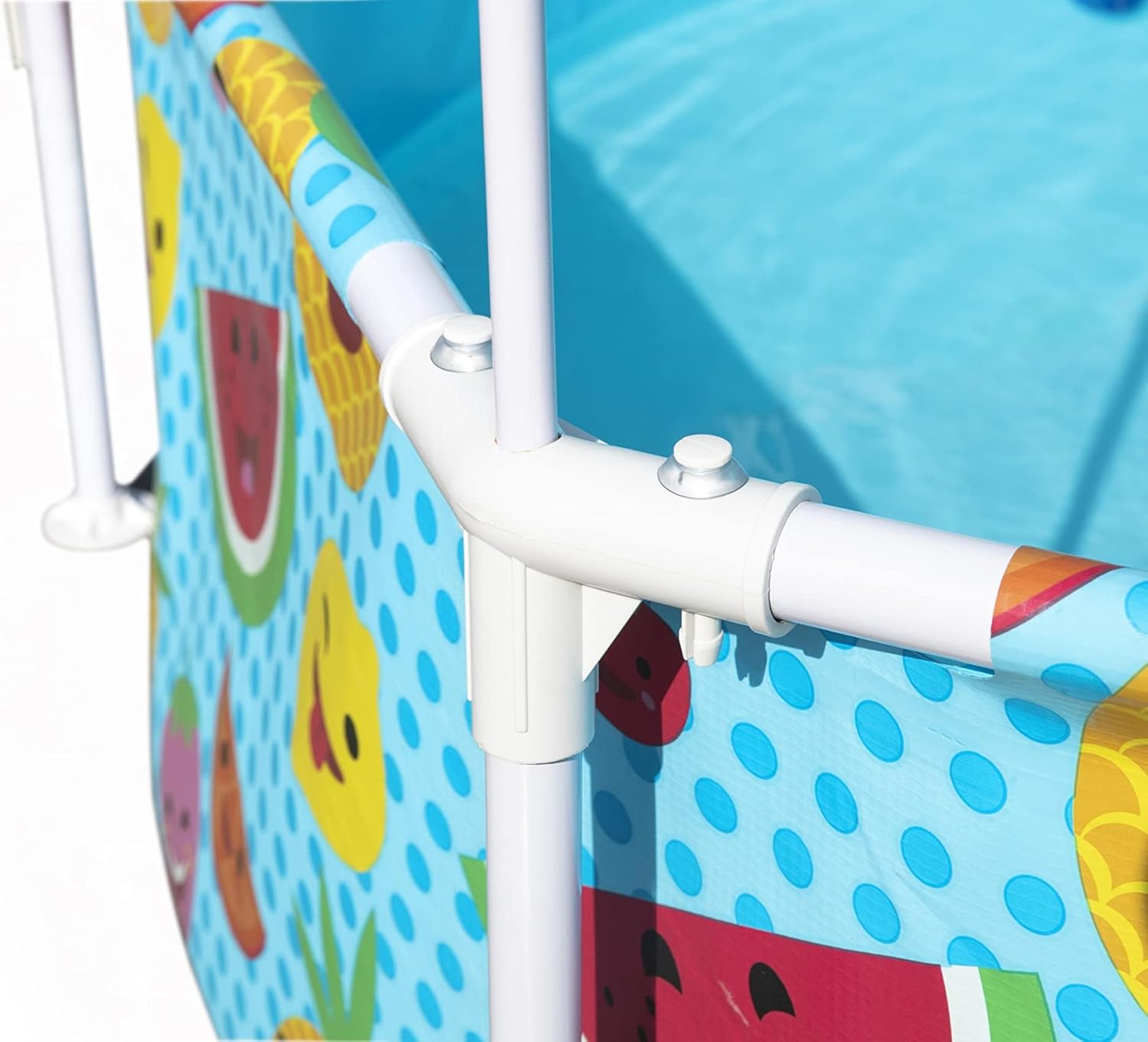 Piscine Bestway Steel Pro 2,44 m avec Toit Pare-Soleil UV – Piscine Enfant Familiale