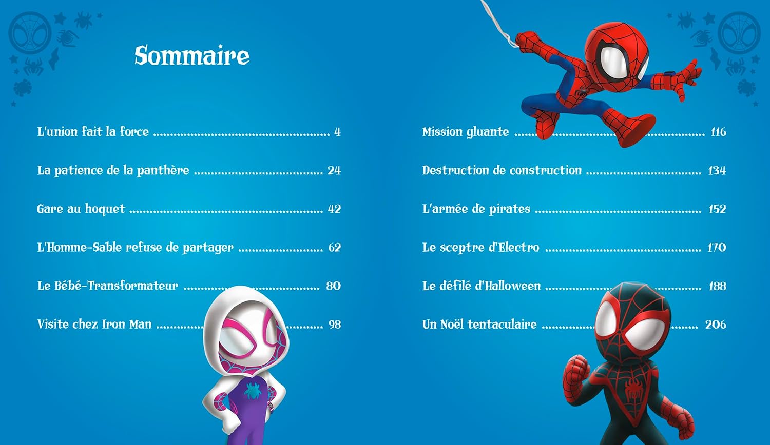 12 Histoires de petits héros Spidey et ses amis exraordinaires - Marvel