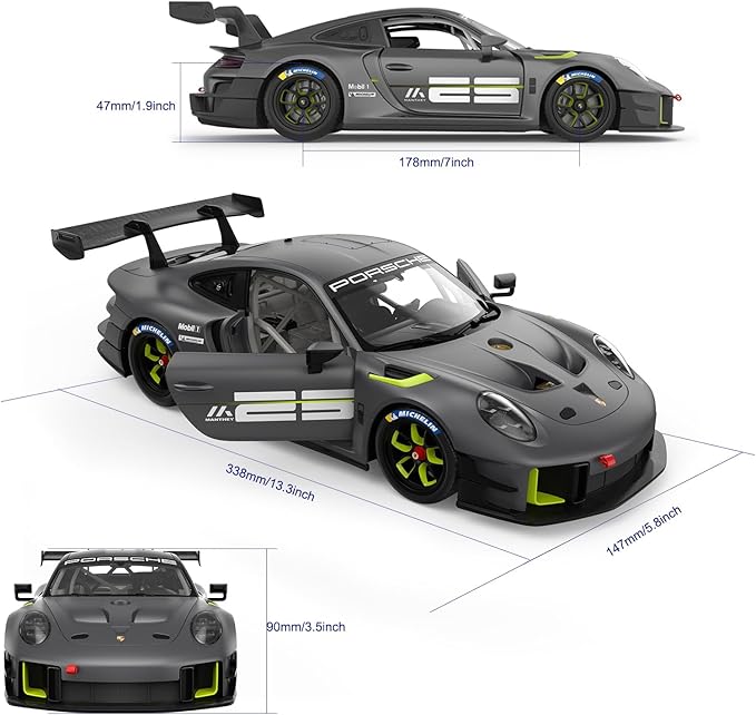 Rastar Porsche 911 GT2 RS Clubsport 25 1:14 – RC Officielle, LED, 2.4G