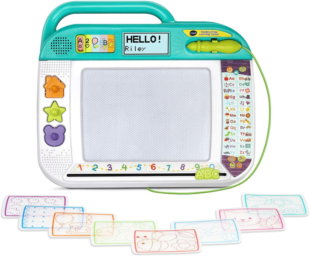 VTech Doodle & Draw – Tableau Magique Éducatif Interactif avec Stylet – 3 à 6 Ans