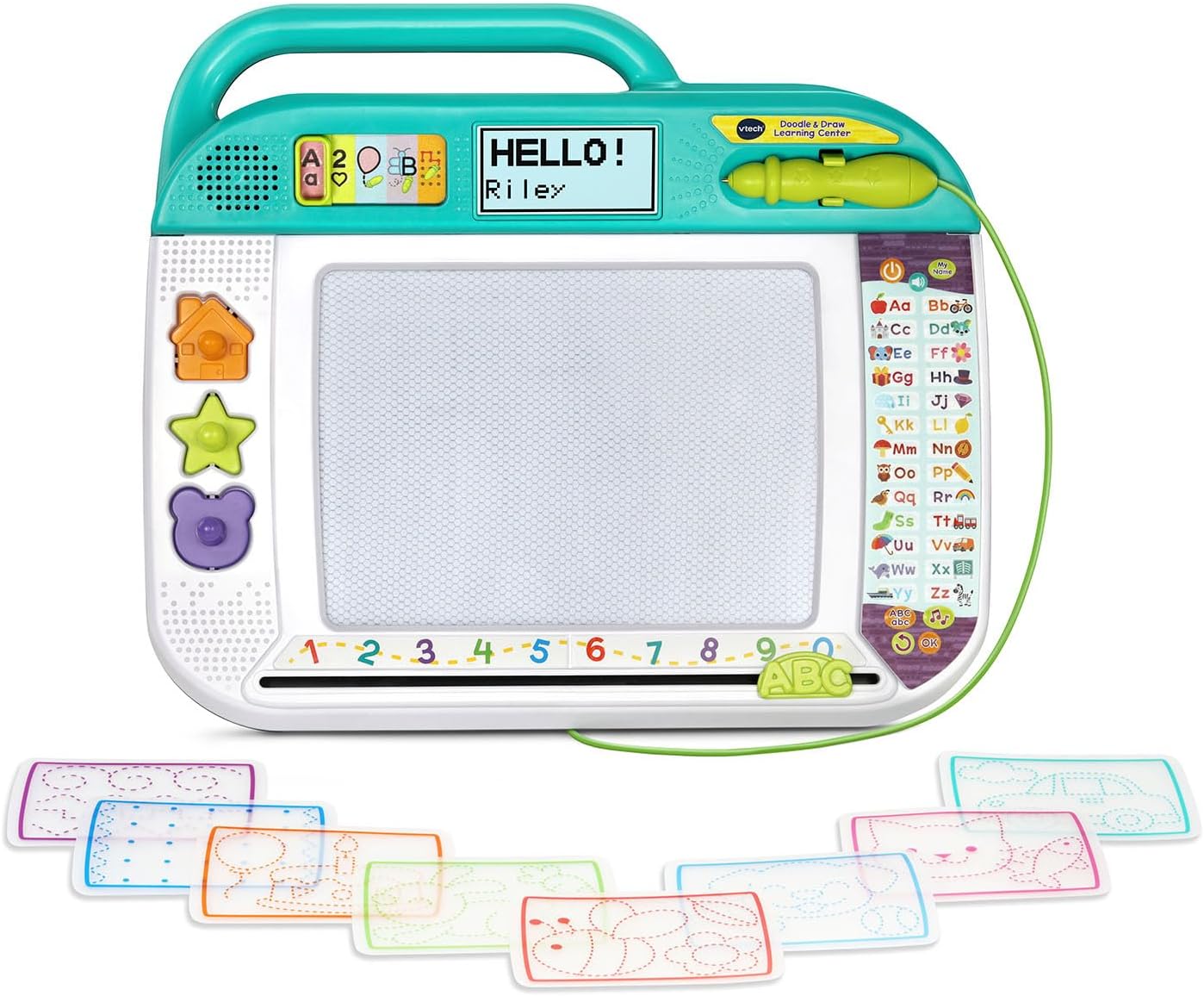 VTech Doodle & Draw – Tableau Magique Éducatif Interactif avec Stylet – 3 à 6 Ans