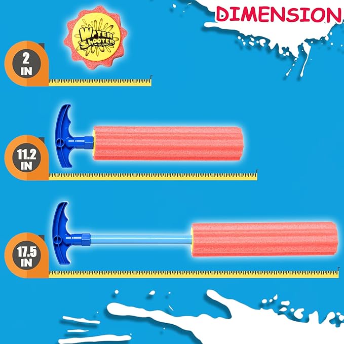 pistolet à eau en mousse
