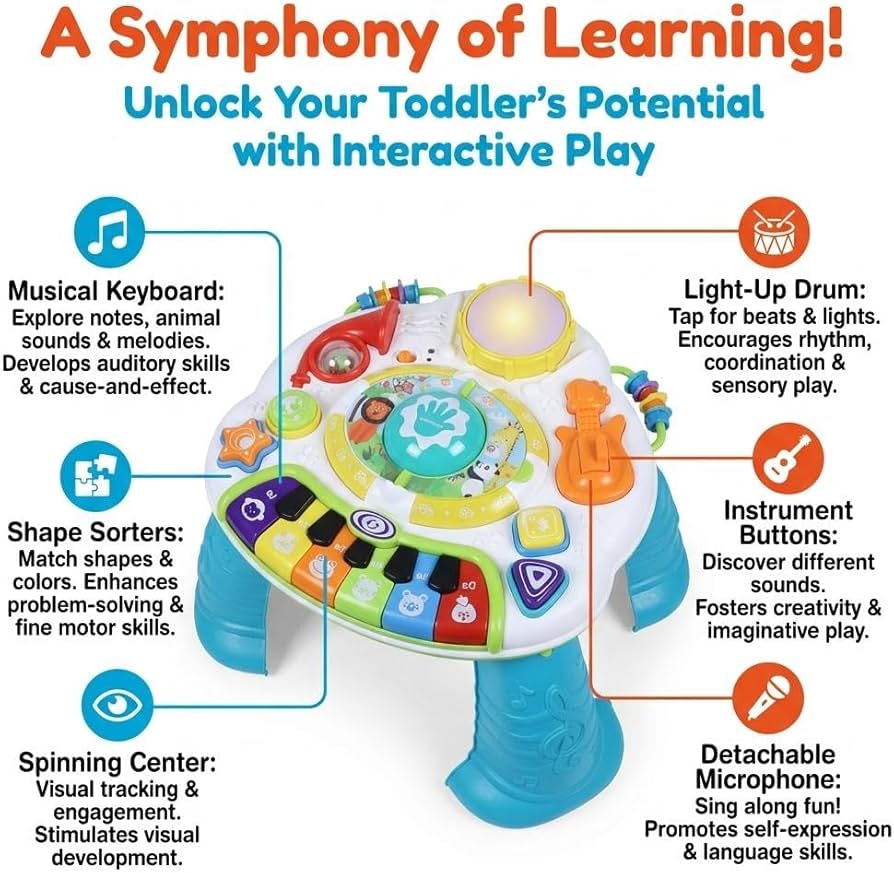 Kids Melody multifunctional learning table