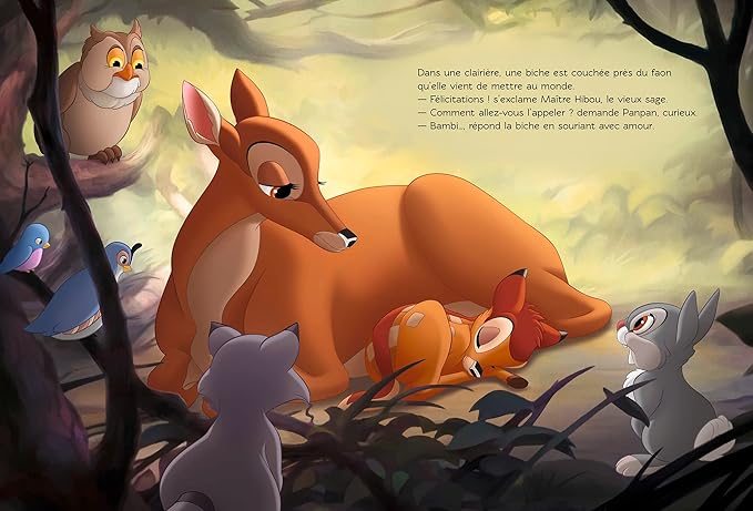 Livre Disney Bambi – Le Grand Conte Classique Illustré