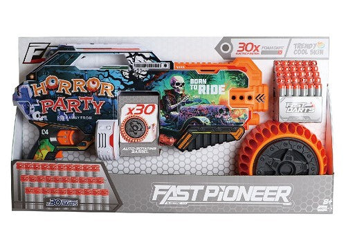 Fusil Mitrailleur Électrique "Graffiti Edition" – Blaster Automatique 30 Coups