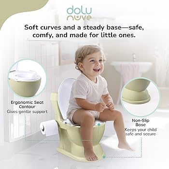 Dolu Nuve XL 2in1 Educational Potty in Eco Green