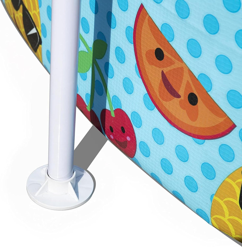 Piscine Bestway Steel Pro 2,44 m avec Toit Pare-Soleil UV – Piscine Enfant Familiale