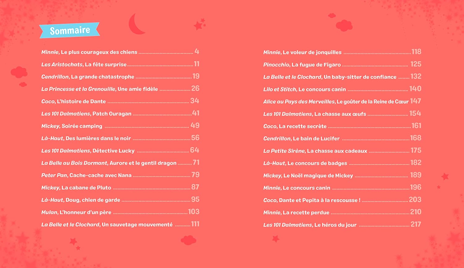 DISNEY - 30 Histoires pour le soir - Chiens et Chats