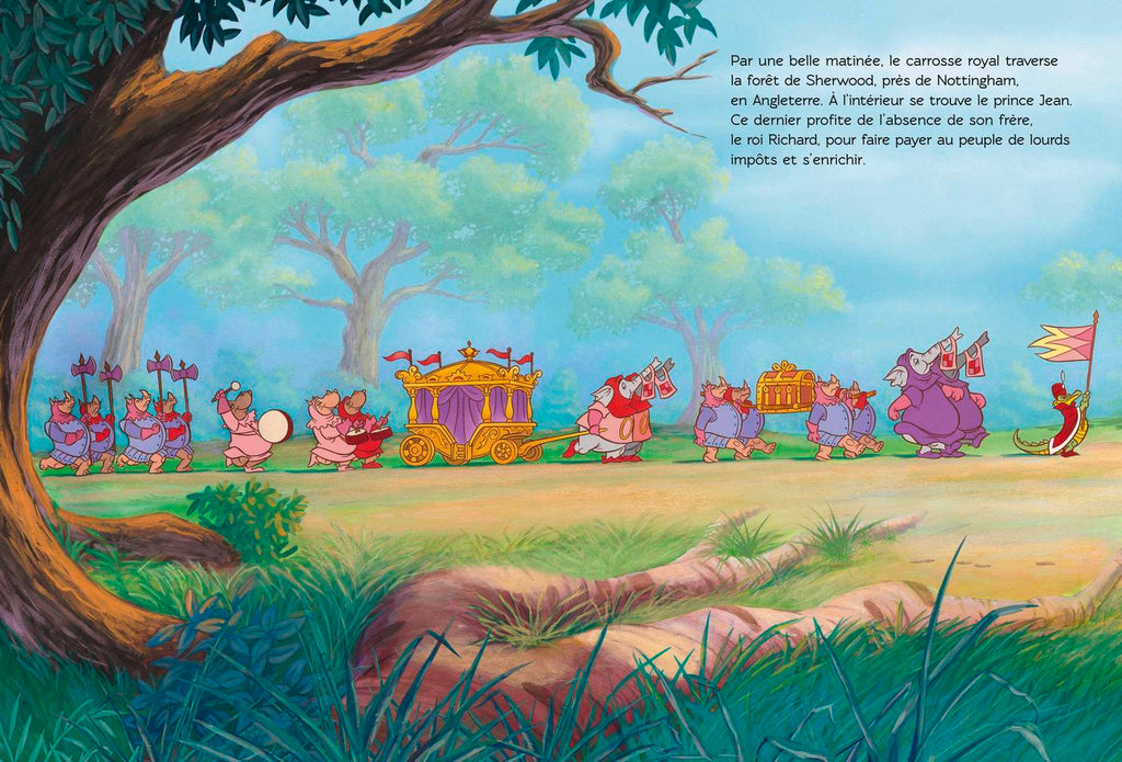 Disney Robin des Bois – Grand Livre Illustré pour Enfants