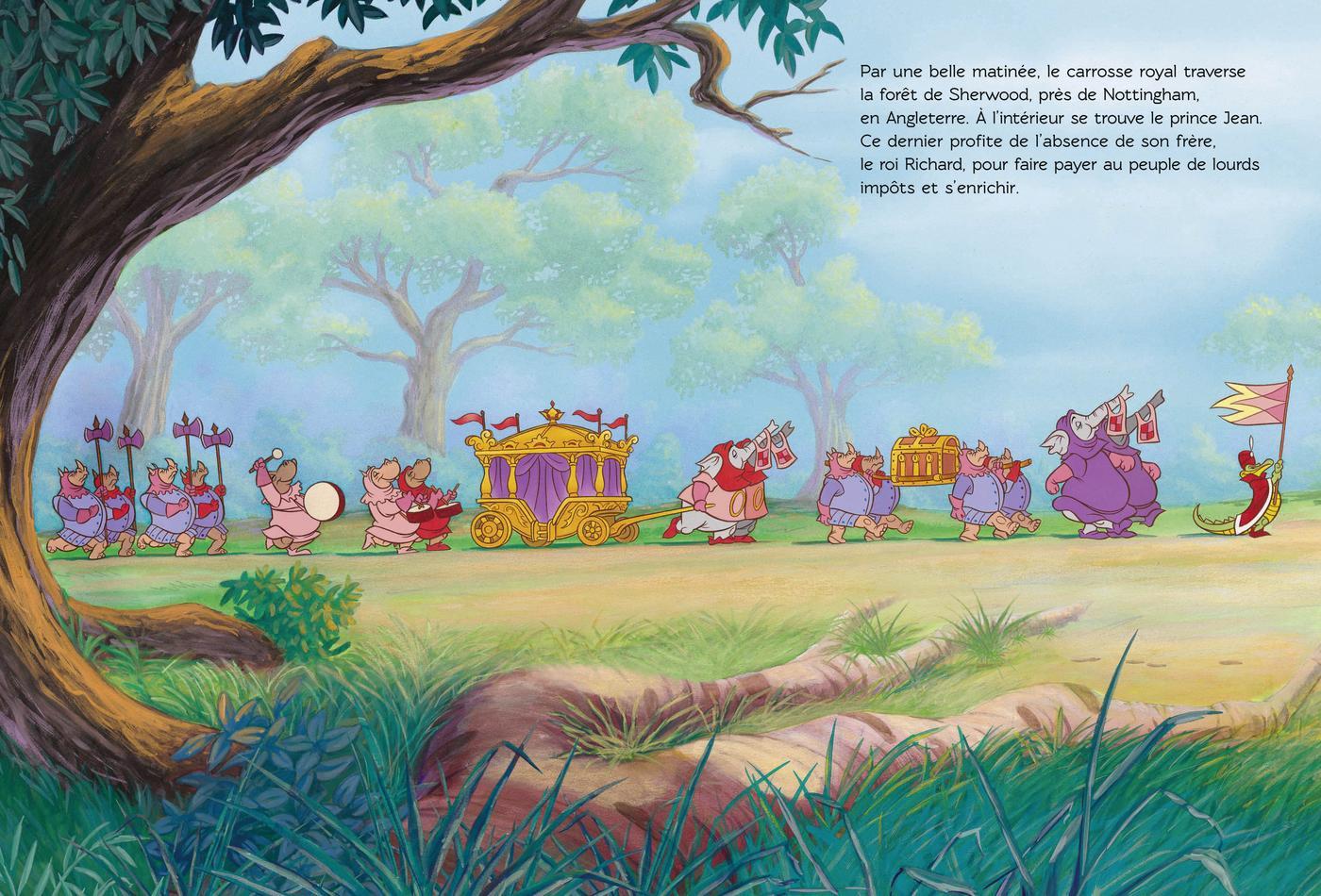 Disney Robin des Bois – Grand Livre Illustré pour Enfants