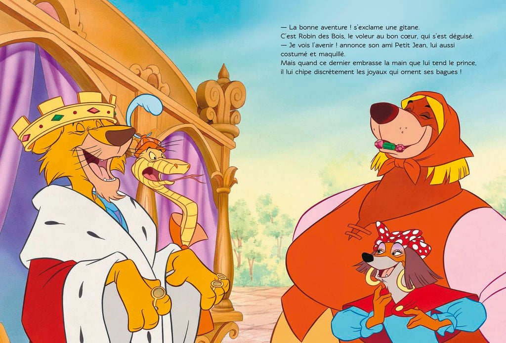 Disney Robin des Bois – Grand Livre Illustré pour Enfants