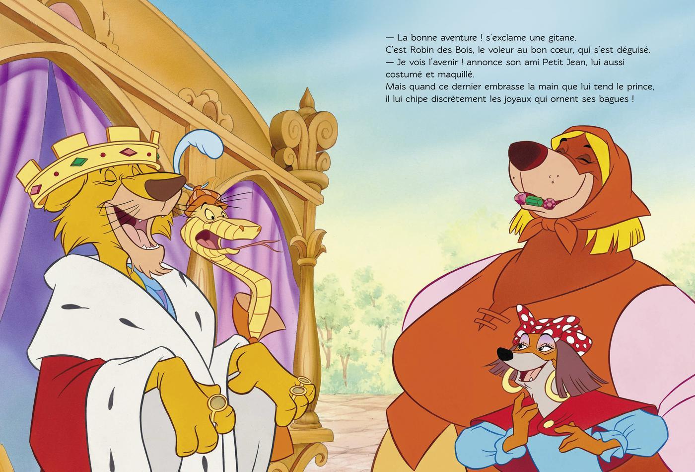 Disney Robin des Bois – Grand Livre Illustré pour Enfants