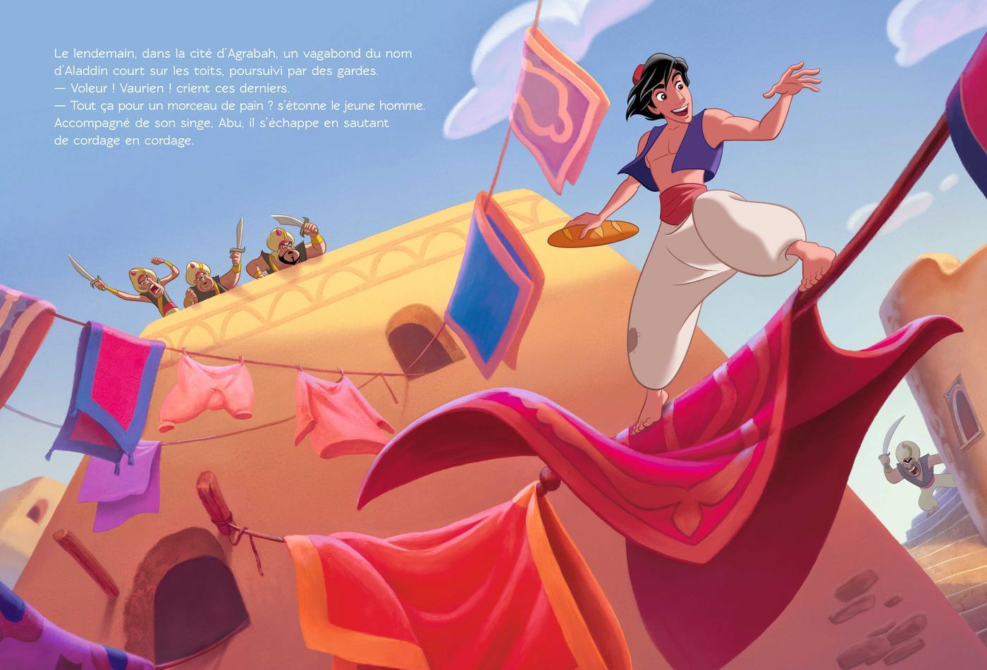Livre Disney Aladdin – Le Grand Conte Classique Illustré